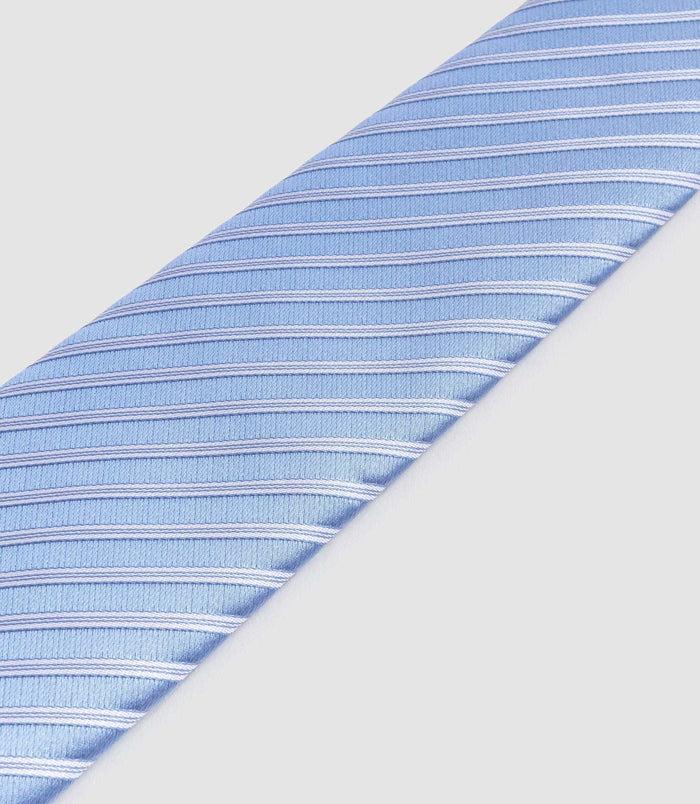 Izac Cravate Classique 7cm Ciel "Carlo"