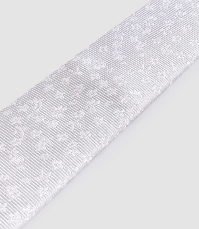 Izac Cravate Classique 7cm Gris "Calix"