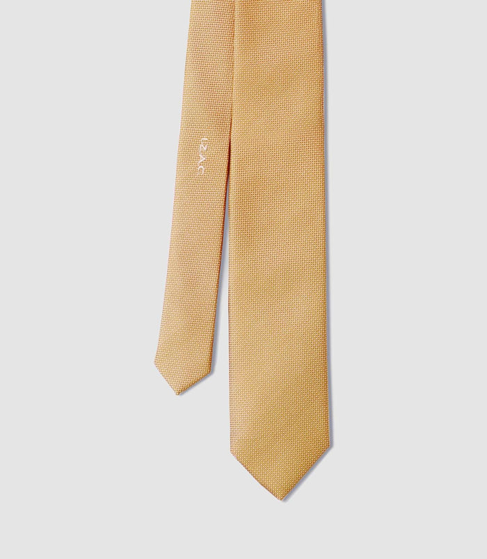 izac Cravate Classique 7cm jaune "Cadwal"