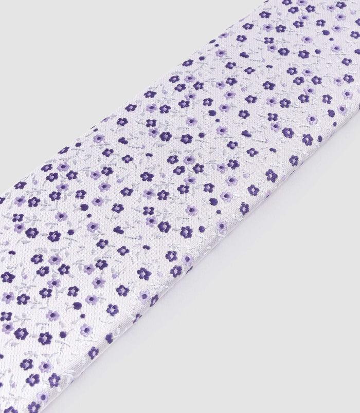 Izac Cravate Classique 7cm Lavande "Caissy"