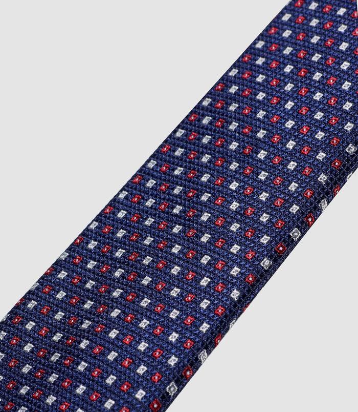 Izac Cravate Classique 7cm Marine "Cadet"