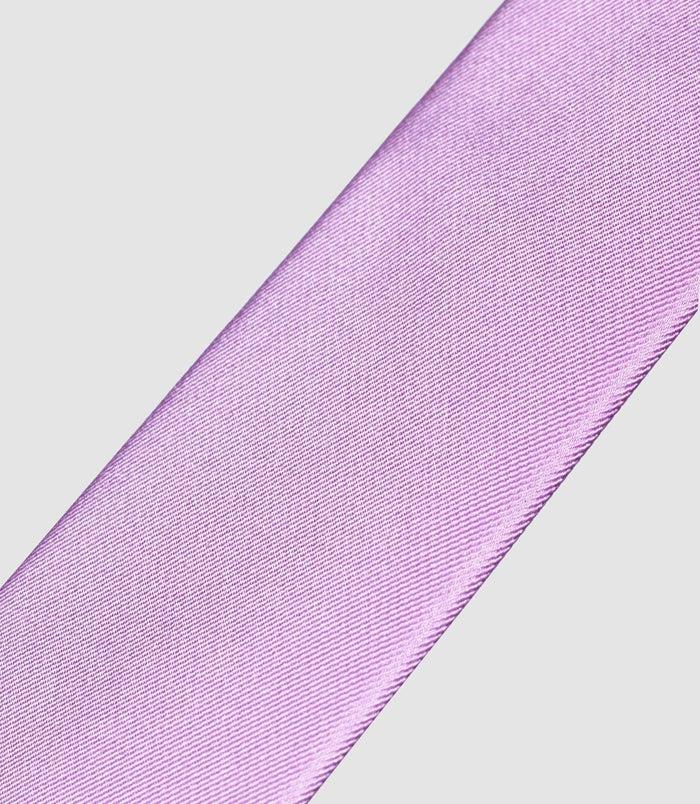 Izac Cravate Classique 7cm Violette"Calvin"
