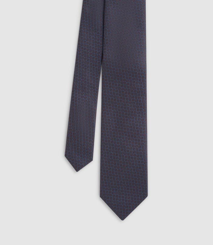 Izac Cravate Classique 7cm Violette " Jimmy"