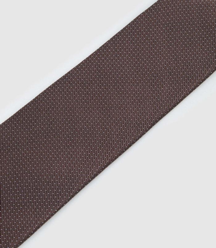 Izac Cravate En Soie Bronze "barnabe"