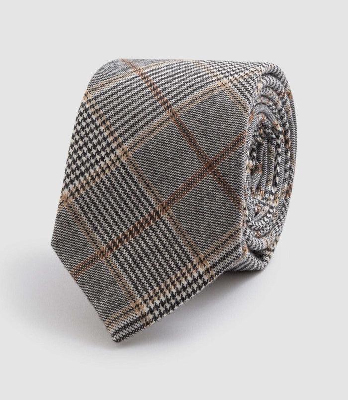 Izac Cravate Extra Large 9cm Beige "Josytte"