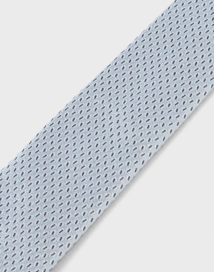 Izac Cravate Jacquard Bleu Ciel "Juliano"