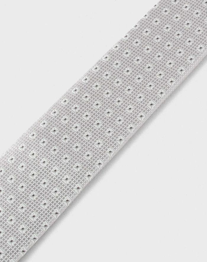 Izac Cravate Perle Motif écru