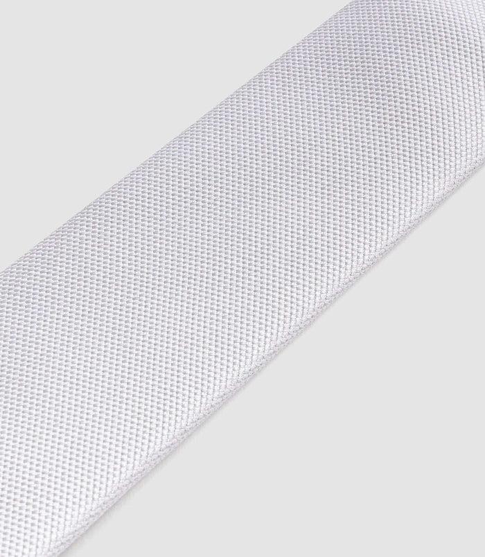 Izac Cravate Slim 6cm Gris "Martine"