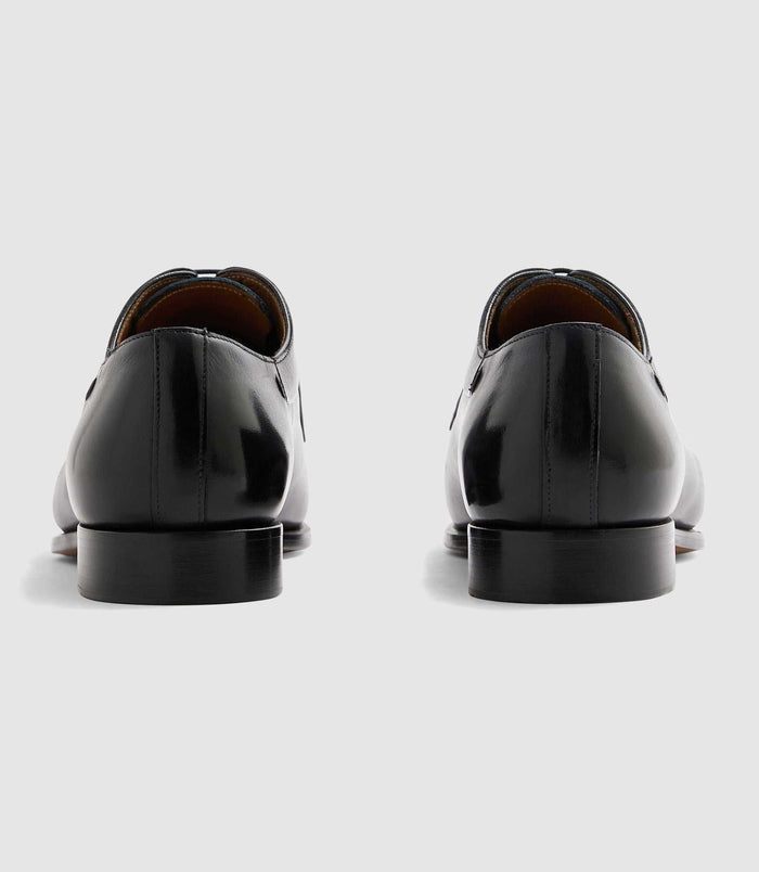 Izac Derby En Cuir Marine "Elvio"