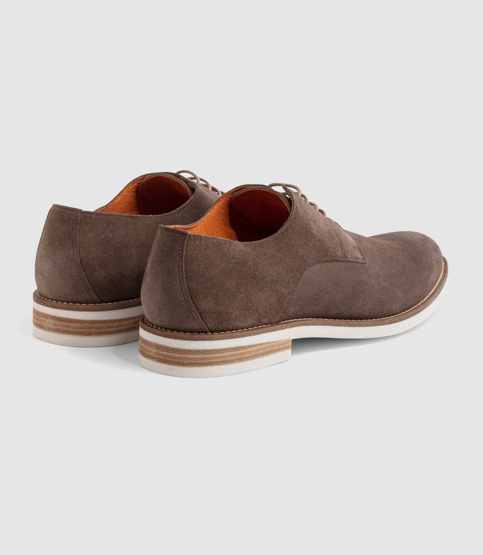 Izac Derby Suede Taupe "Giuseppe"