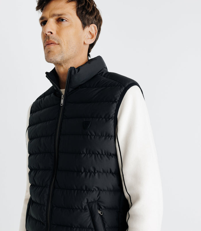 Izac Doudoune Légère Sans Manche Noire