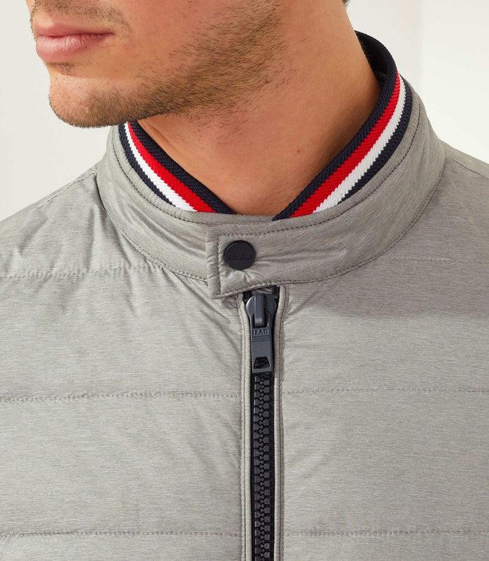 Izac Doudoune Matelassée Gris Clair "Carvi"