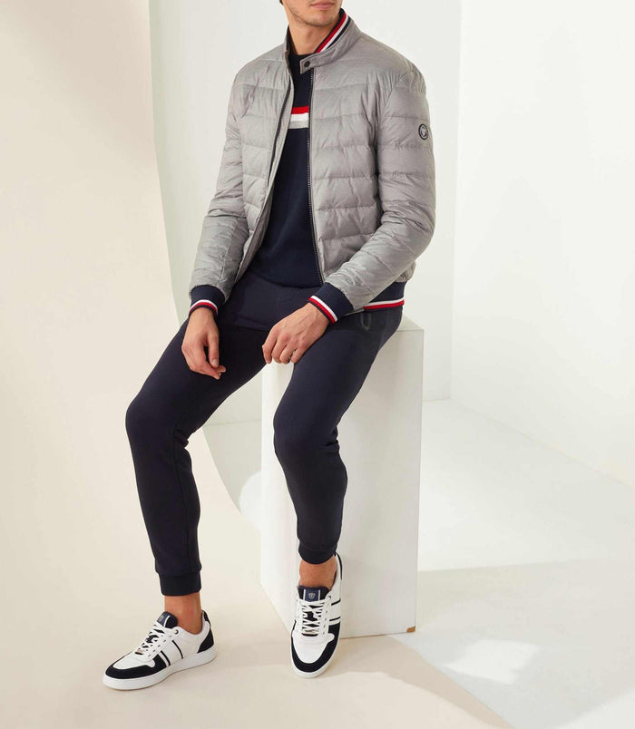 izac Doudoune matelassée gris clair "Carvi"