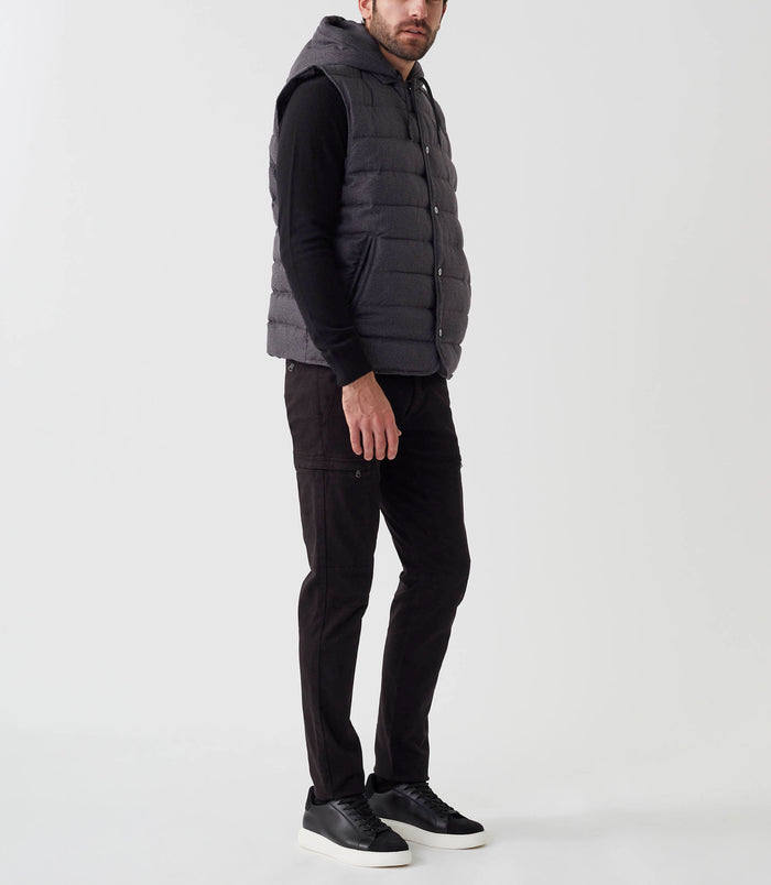 izac Doudoune sans manches gris anthracite "Fabio"