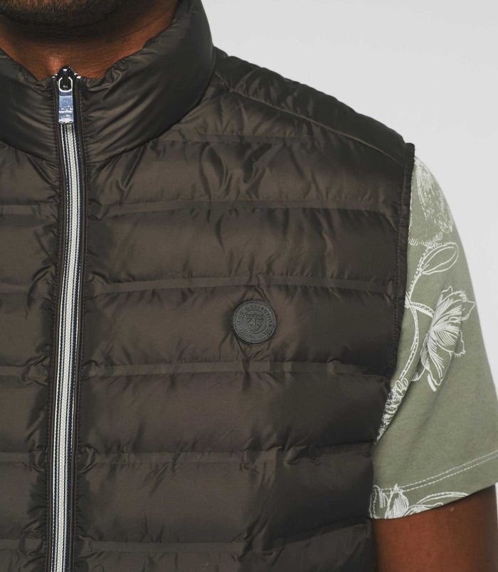 Izac Doudoune Sans Manches Kaki "Rito"