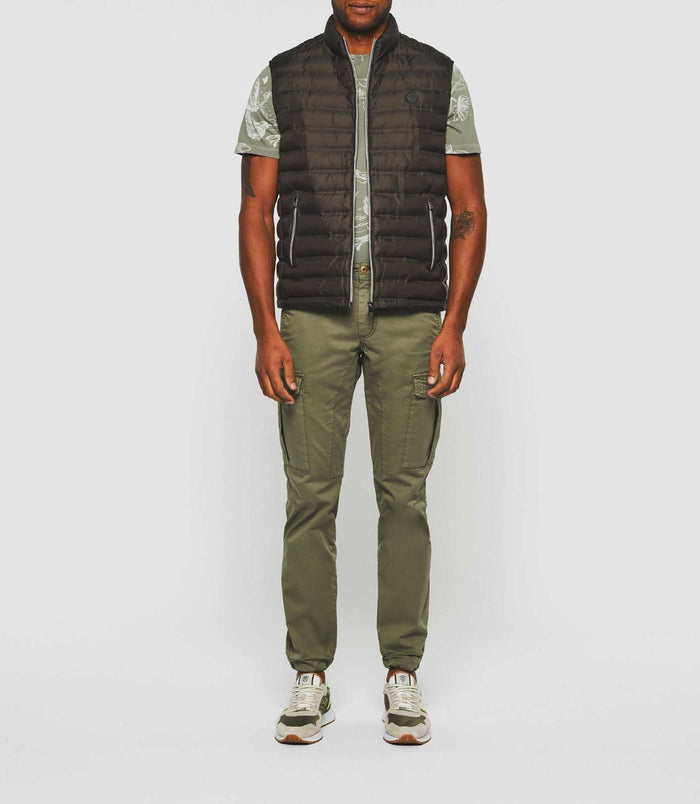 izac Doudoune sans manches kaki "Rito"