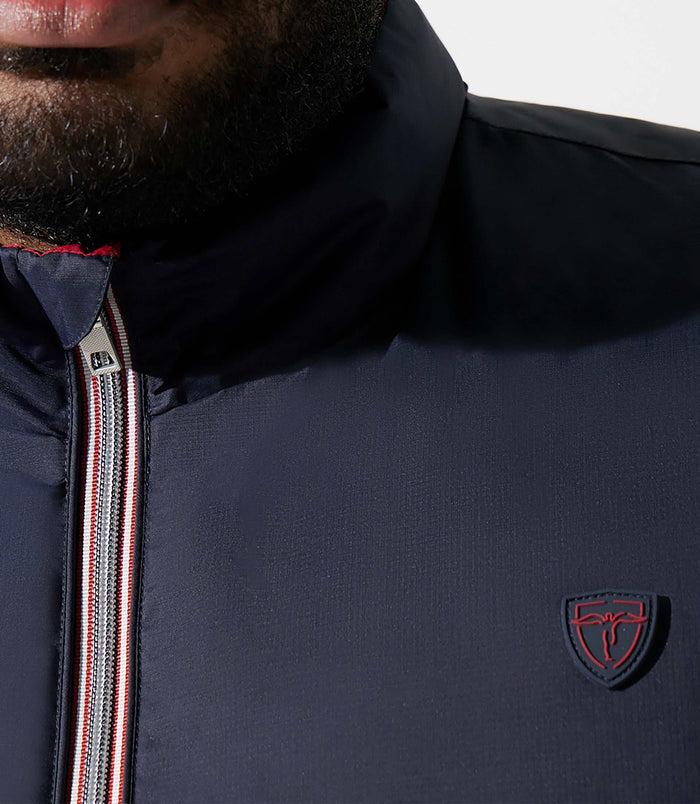 Izac Doudoune Sans Manches Marine Et Rouge RENANBT