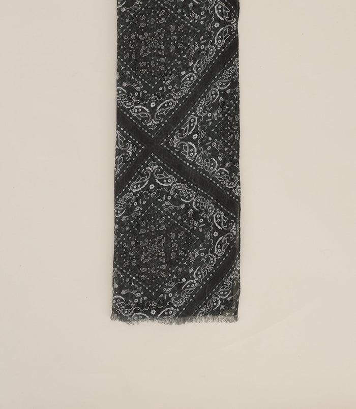 Izac Echarpe à Franges Kaki