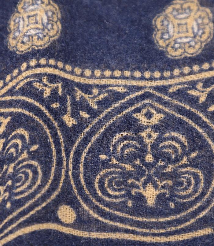 Izac Echarpe à Motifs Marine