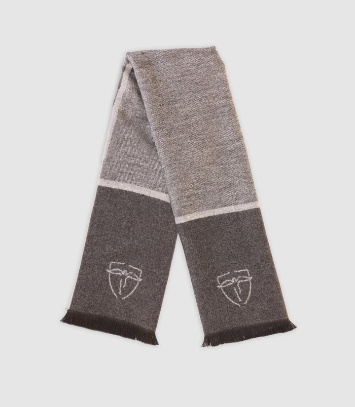 Izac Echarpe Avec Lignes Grise