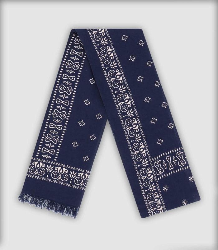 izac Echarpe bandana marine