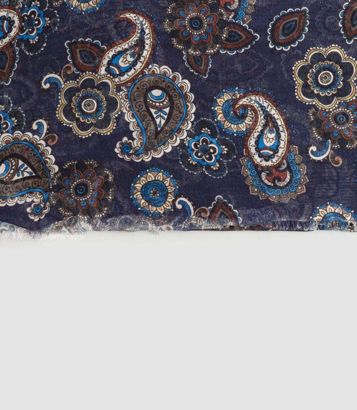 Izac Echarpe Cheche Marine "Yaron"