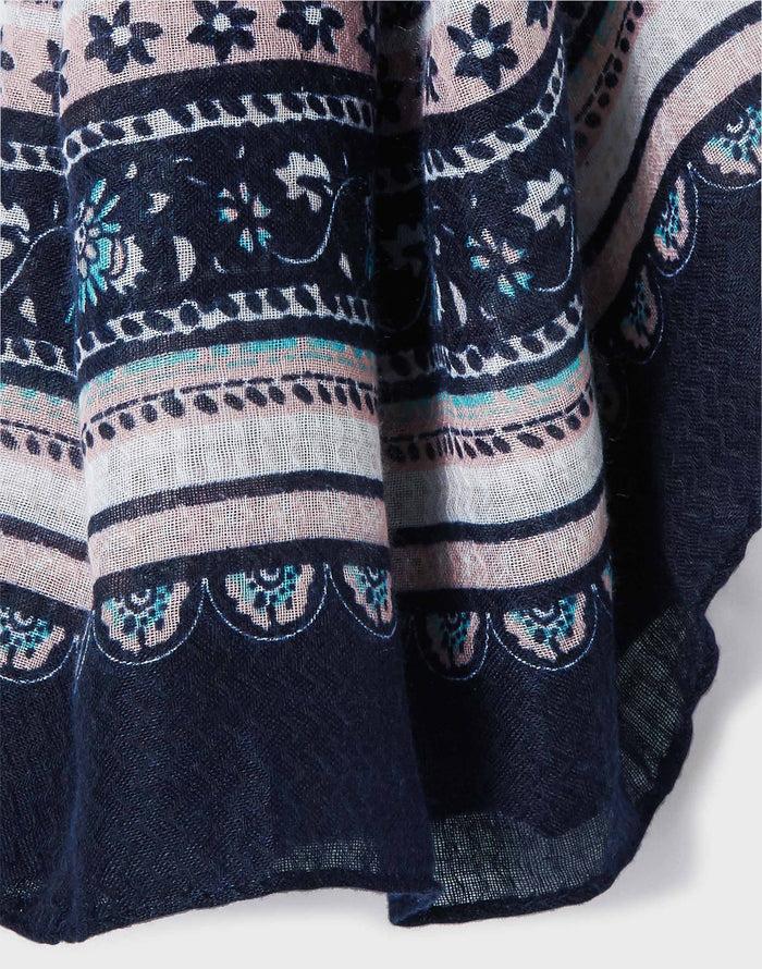 Izac Echarpe Chèche Motif Mandala "Venice"