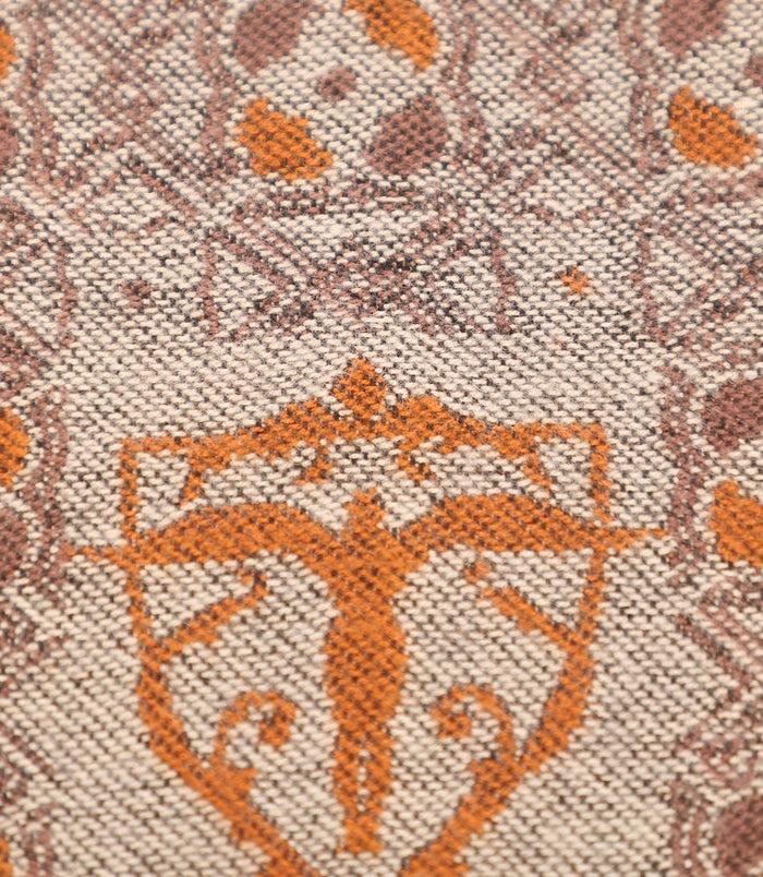 Izac Echarpe Graphique à Fleurs Beige