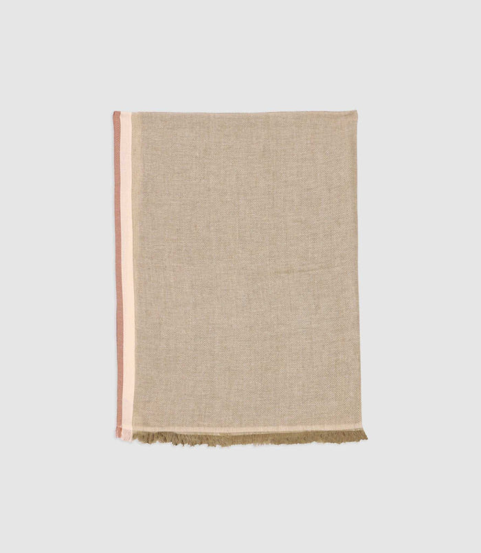 Izac Écharpe Kaki XAVIER