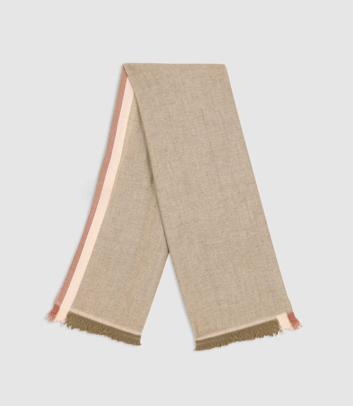 izac Écharpe kaki XAVIER