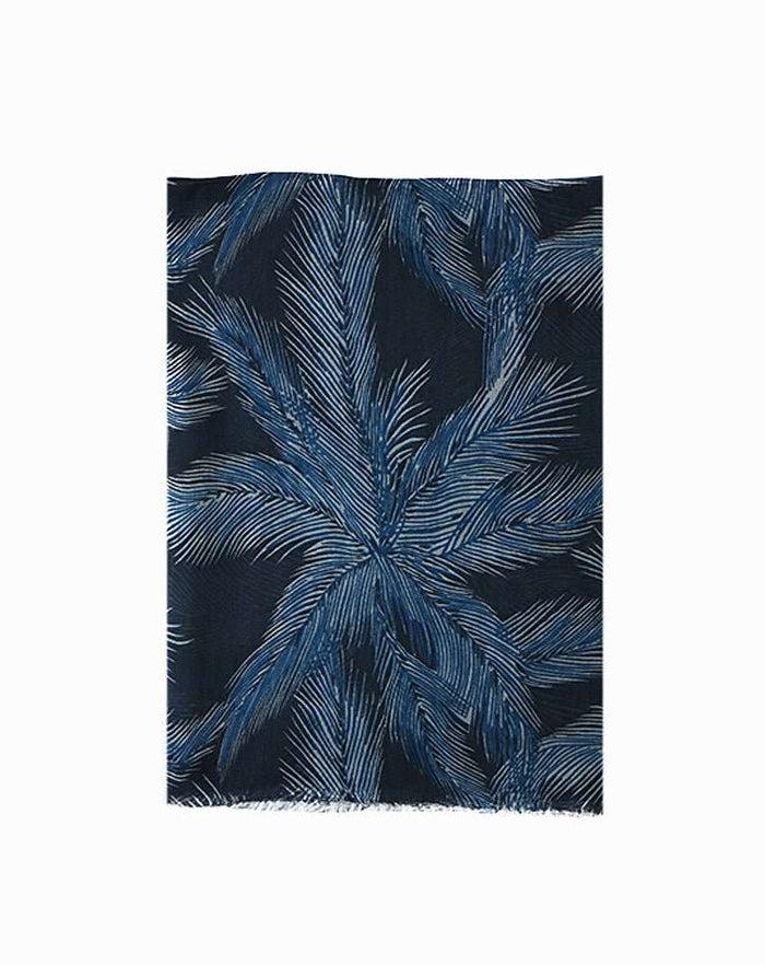 izac Echarpe motif palmier