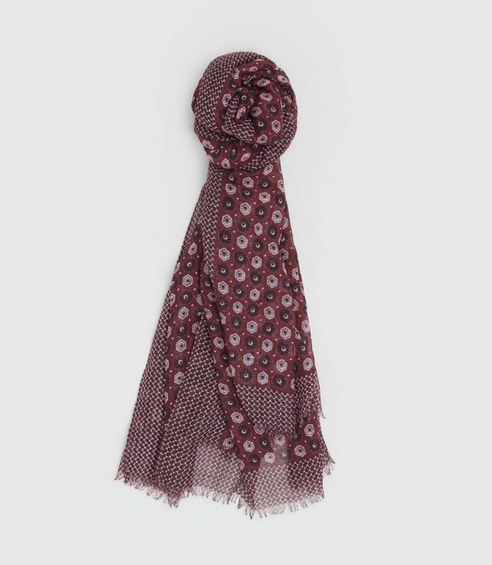 izac Écharpe motifs géométriques "Odile"