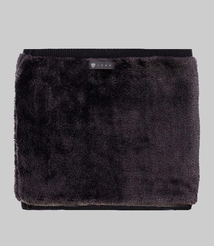 Izac Echarpe Tube Noire XISNOOD