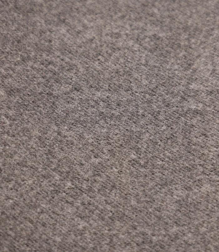 Izac Echarpe Unie Avec Franges Noire