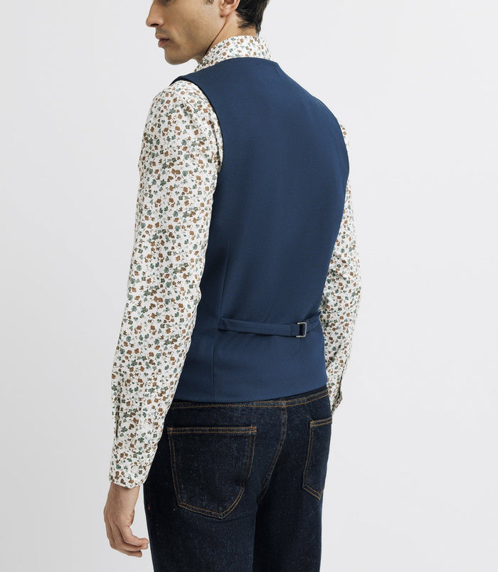 Izac Gilet Casual Armuré Marine