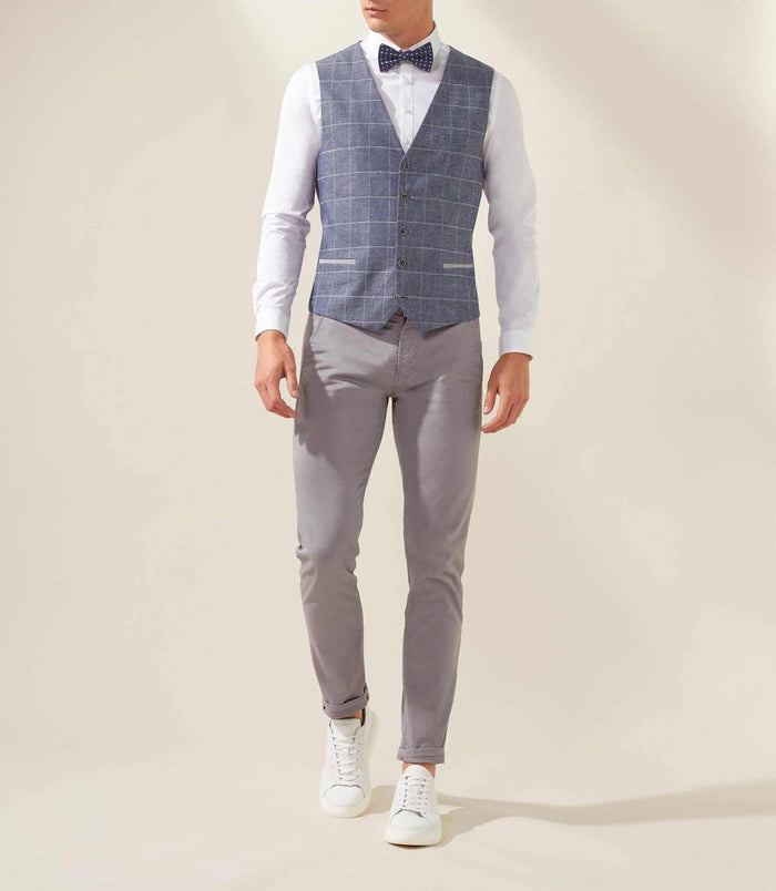 izac Gilet casual bleu "Levasion"