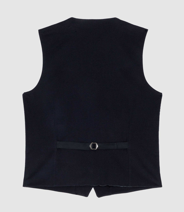 Izac Gilet Casual En Velours Marine XDJANGO