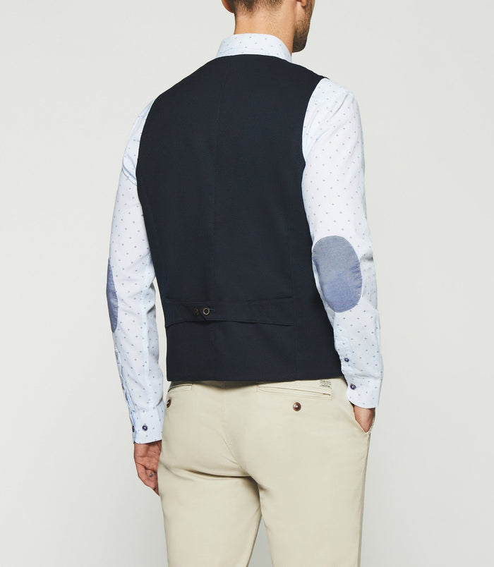 Izac Gilet Casual Marine