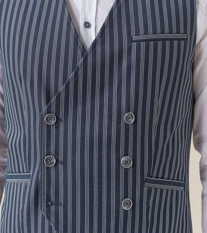 Izac Gilet Casual Marine "Luis"
