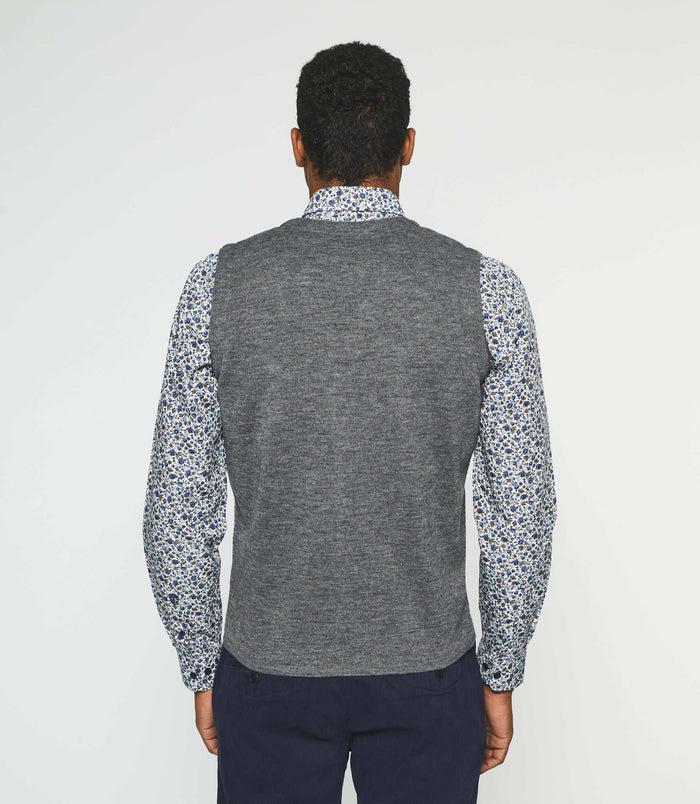 Izac Gilet Casual Sans Manches Gris BIAGO