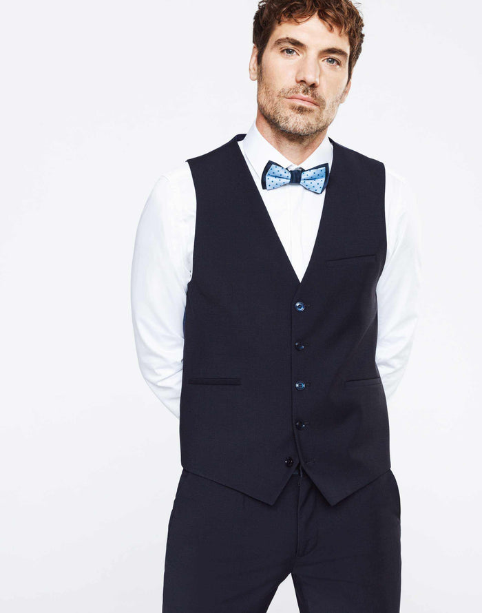 izac Gilet cérémonie bleu marine