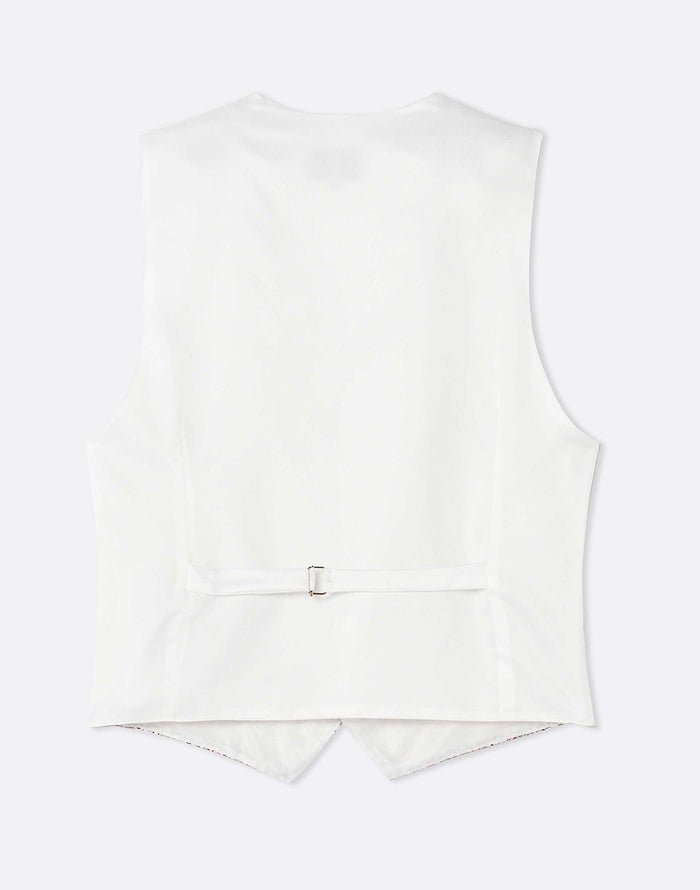 Izac Gilet Cérémonie Motif Rouge "Xander"