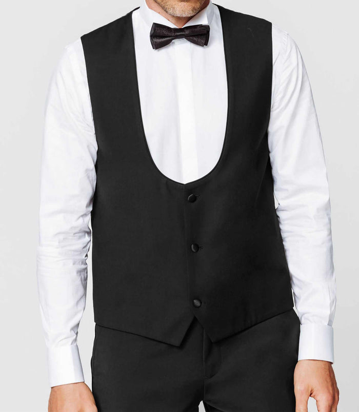 izac Gilet cérémonie noir