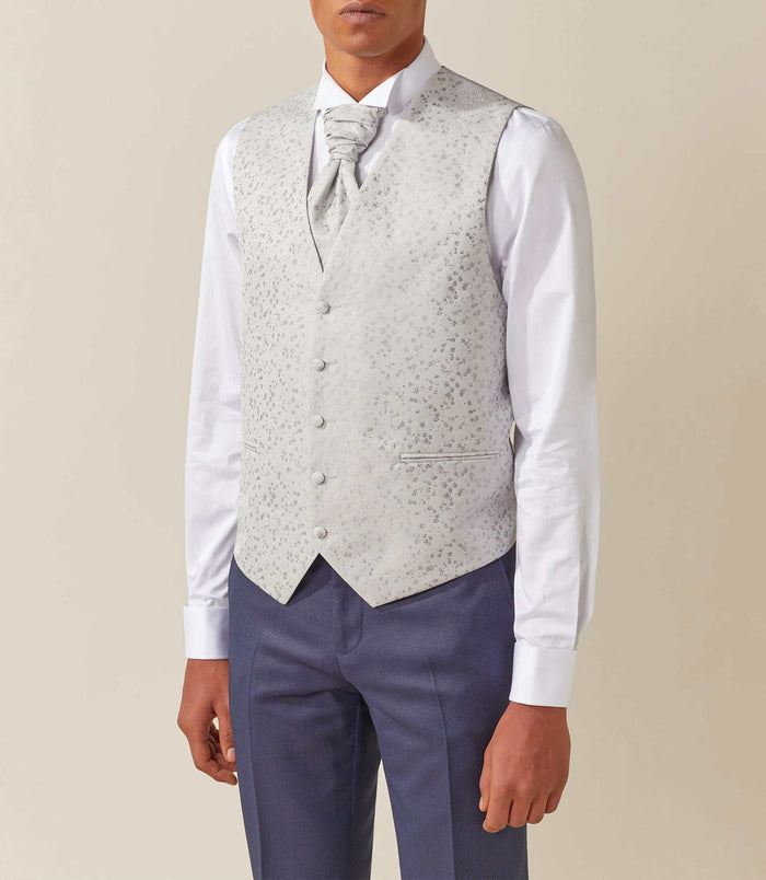 Izac Gilet Costume De Cérémonie Gris "Loic"