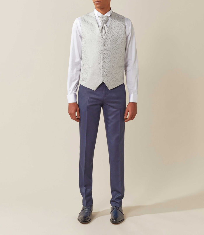 izac Gilet costume de cérémonie gris "Loic"