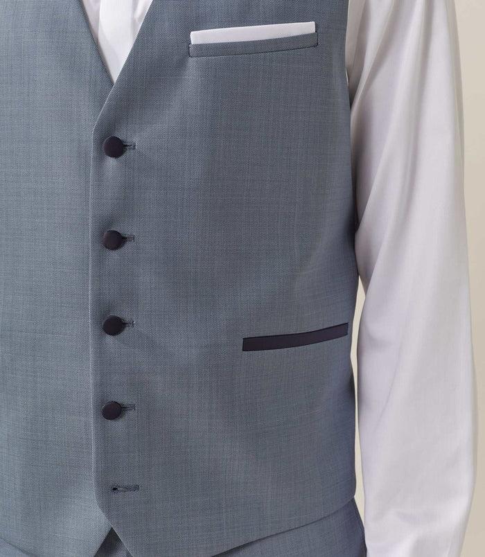 Izac Gilet Costume De Cérémonie Gris "Xferi"