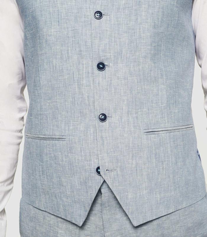 Izac Gilet De Cérémonie Bleu Ciel "Jcieloc"