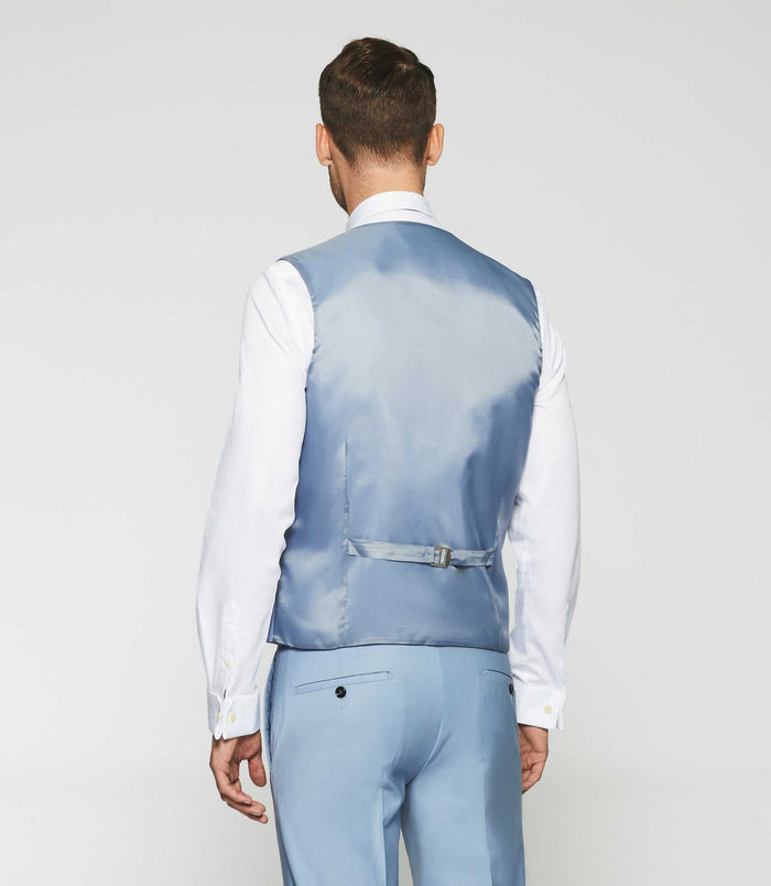 Izac Gilet De Costume Bleu Ciel JOLIE
