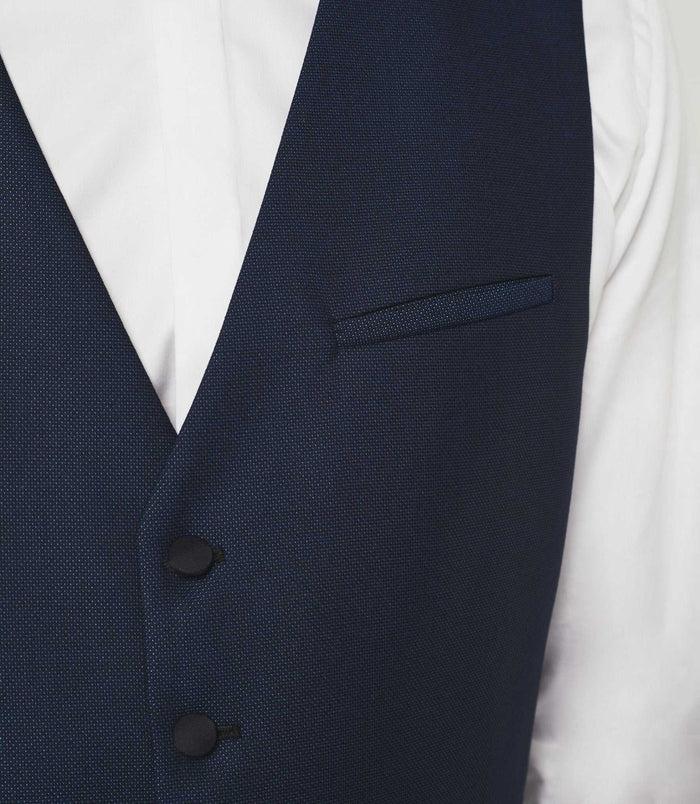 Izac Gilet De Costume Bleu "Jfabio"