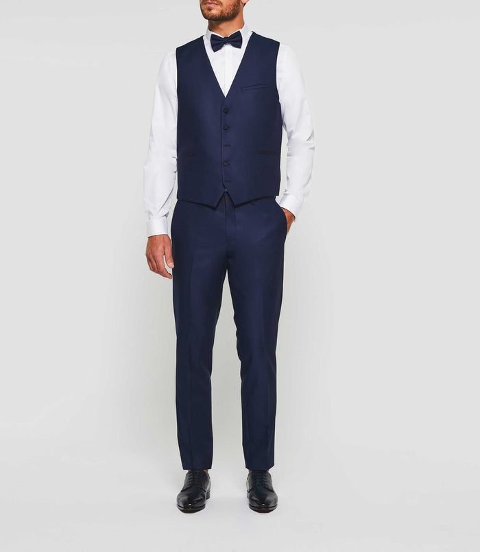 izac Gilet de costume bleu "Jfabio"